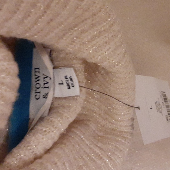 NWT Crown & Ivy sweater - Picture 2 of 4